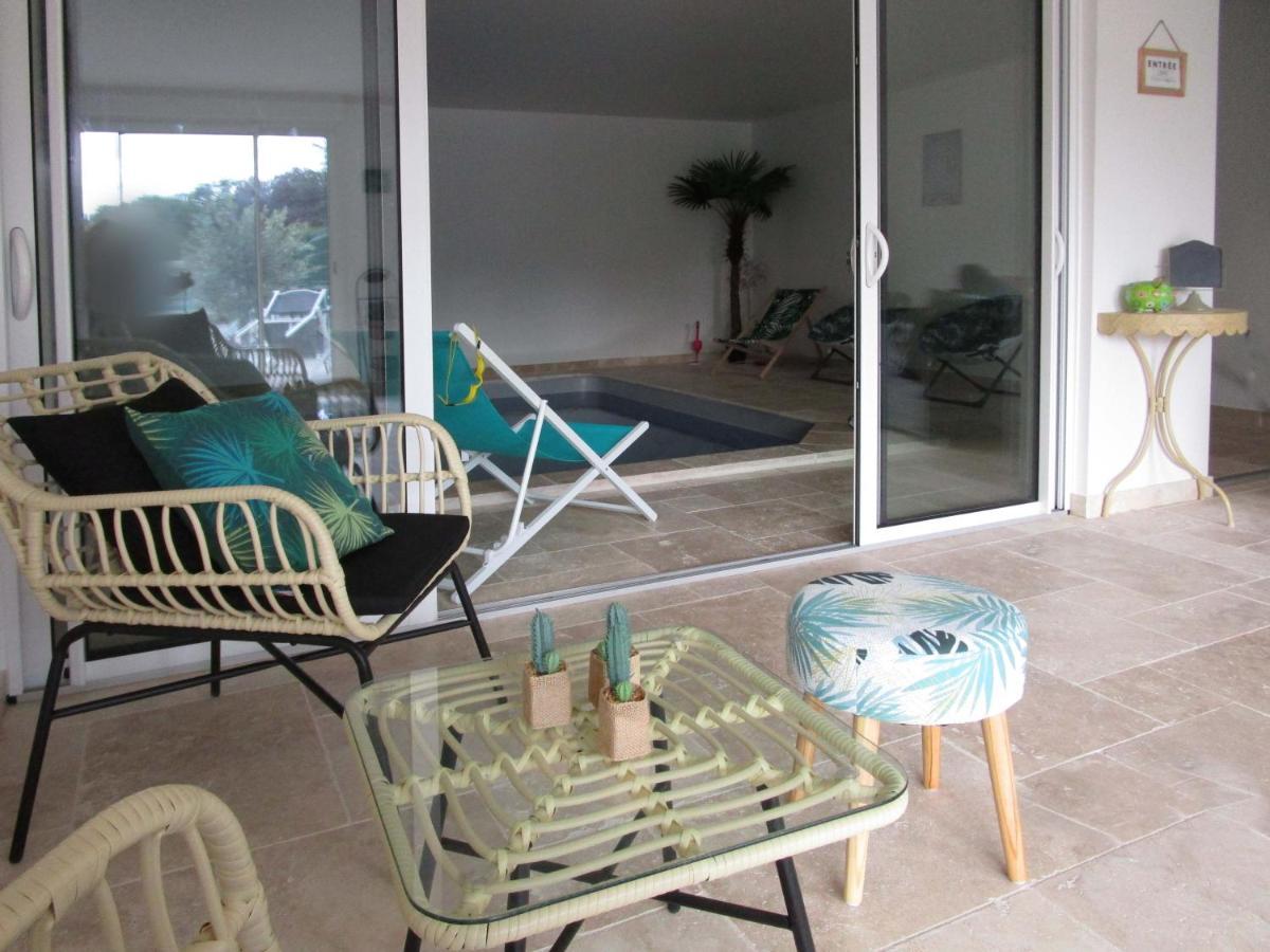 Ferienwohnung Les 4 Saisons Piscine Interieure Mer Exterior foto